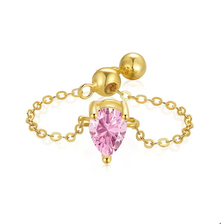 Pink Chain Ring