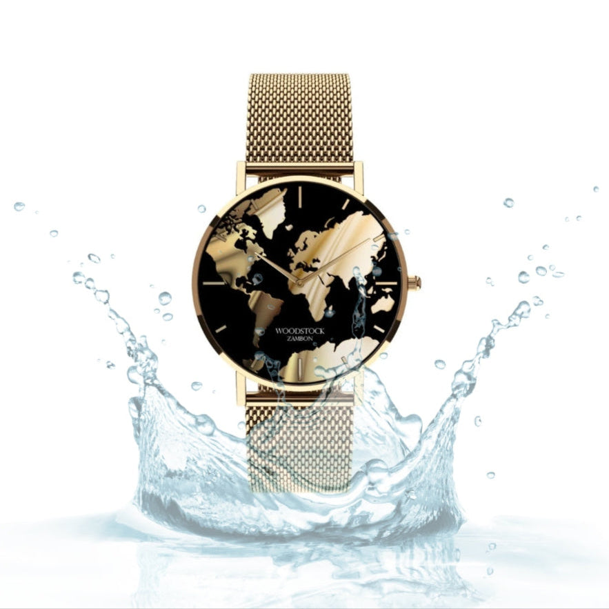 Montre Recensioni Woodstock Zambon Sunset White ® Waterproof Watch