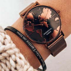 Moka Map Waterproof Watch- Limited Edition