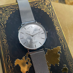 Silver Sahara ® Waterproof Watch