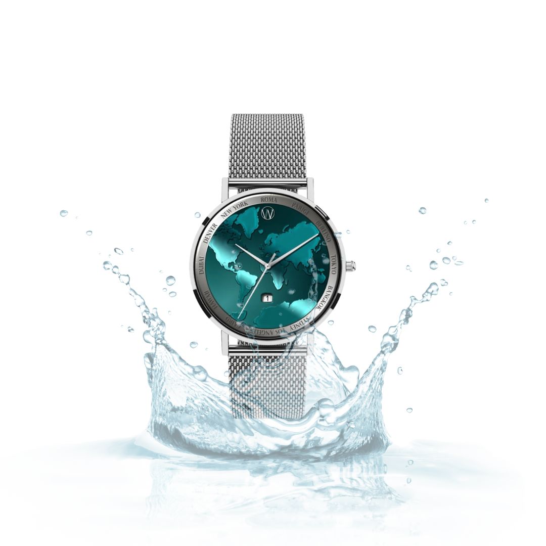 40 mm | Emerald Journey Wasserdichte Uhr