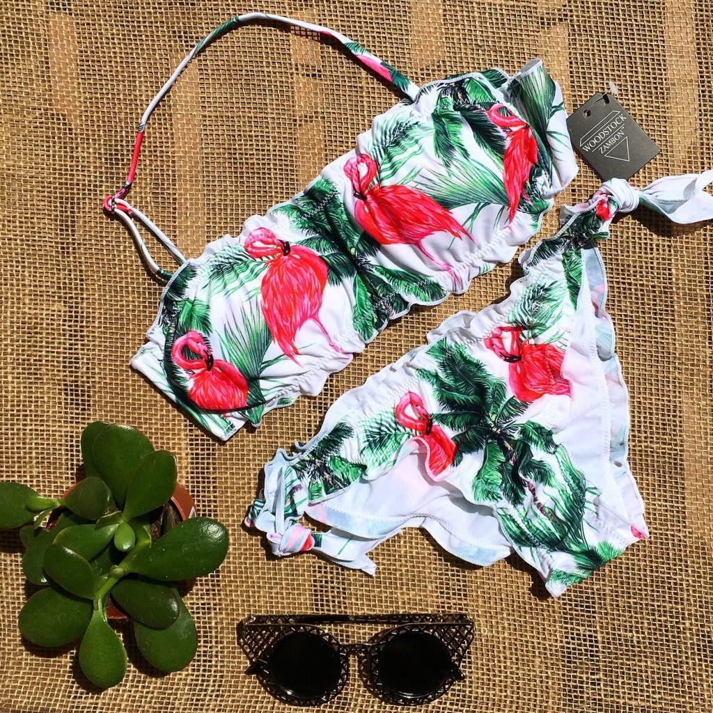 “Flamingo” Bikini - WOODSTOCK ZAMBON