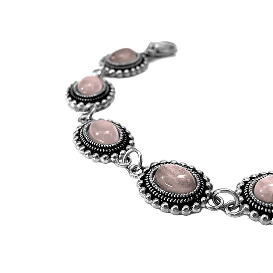 Rose Quartz Waterproof Bracelet - WOODSTOCK ZAMBON