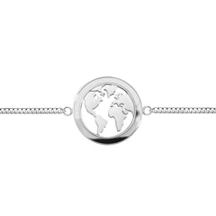 World Map Custom Bracelet