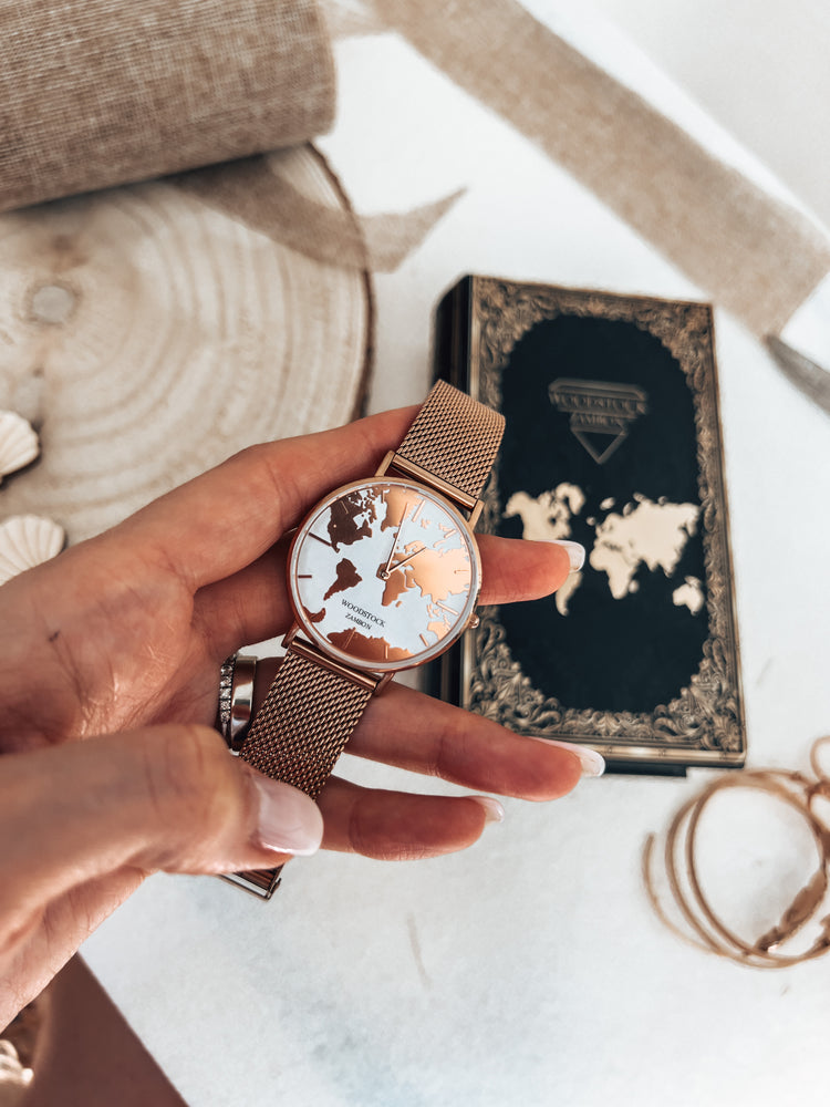 Sunset White Waterproof Watch - Limited Edition