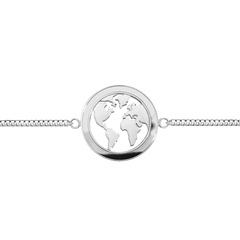 World Map Custom Bracelet