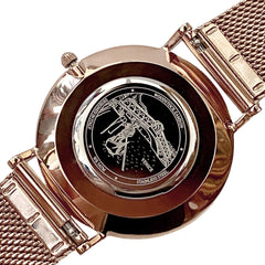 Rose Gold Voyager Waterproof Watch